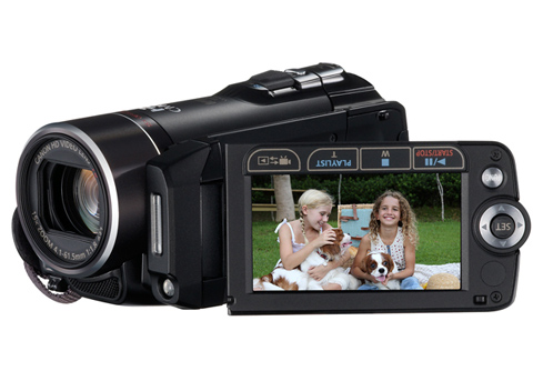 Máy quay AVCHD mới của Canon. Ảnh: A