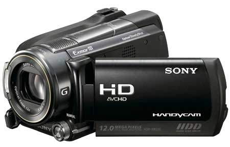 Sony HDR-XR520V ổ cứng 240 GB. Ảnh: Digitalcameras.