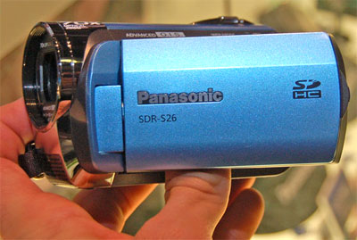 Panasonic SDR-S26 nhiều màu sắc. Ảnh: Infosyncworld.