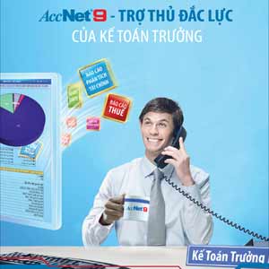 AccNet9 “Tro thu” dac luc cho quan tri tai chinh doanh nghiep.