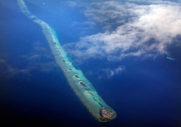 “Thien duong” Maldives dang bi de doa nghiem trong.