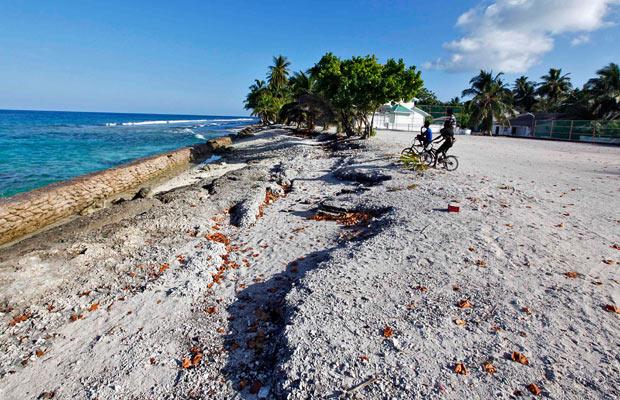 “Thien duong” Maldives dang bi de doa nghiem trong.