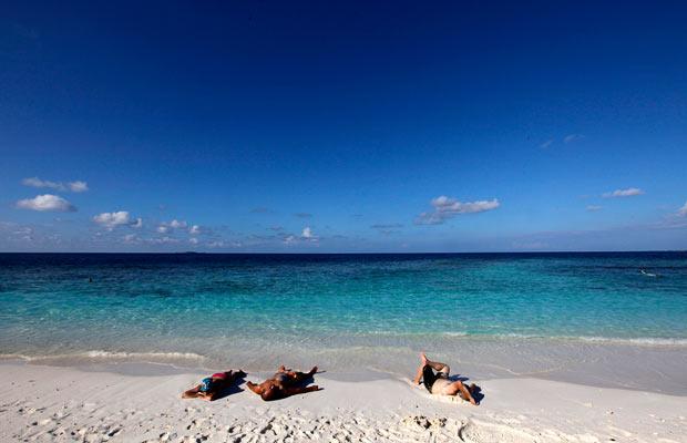 “Thien duong” Maldives dang bi de doa nghiem trong.