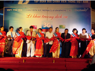 Phu Yen khai truong dich vu VinaPhone 3G