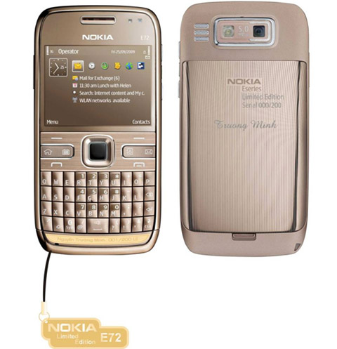 Nokia E72 dat vang sap ban o Viet Nam voi gia 9 trieu dong
